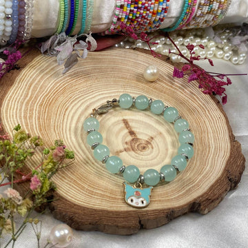 Charms bracelet pastel blue - Fatatun