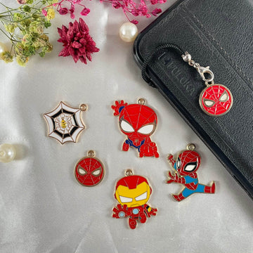 Marvel characters mobile phone charms - Fatatun