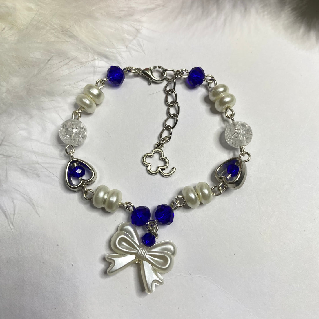 Charms bracelet | Blue Celestial Elegance