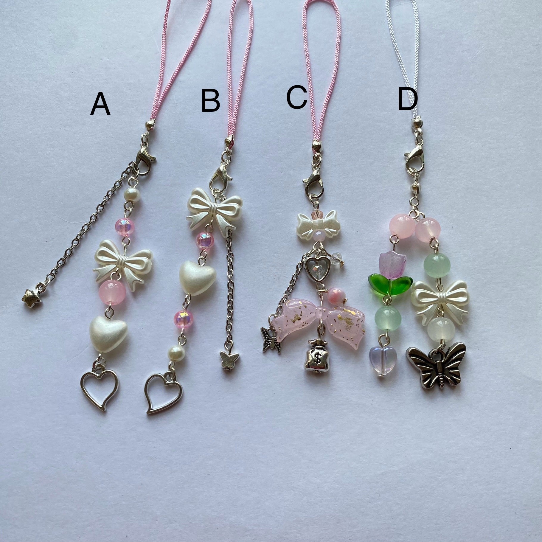 Phone Charms| Pink Version