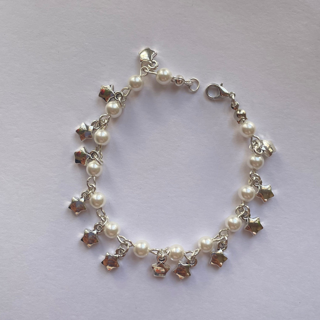 Charms Bracelet| Fairy Design Pearls and Stars