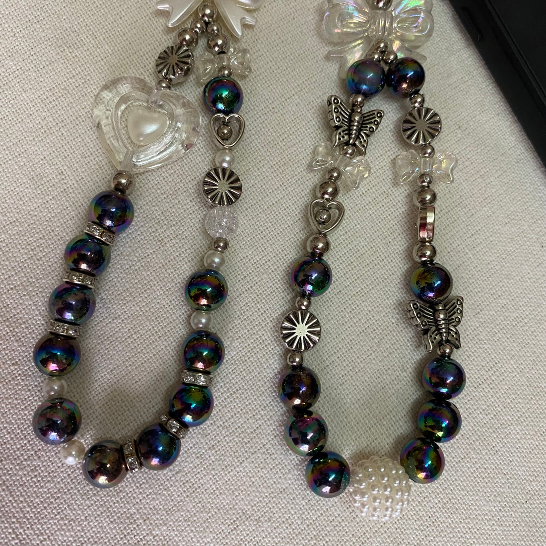 Phone Charms | Iris black