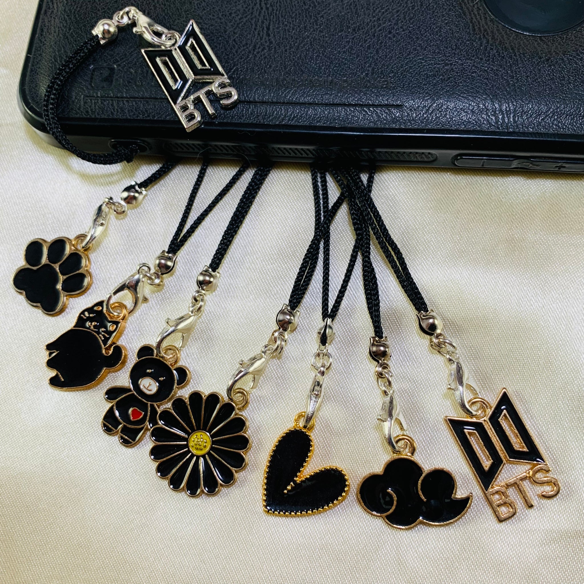 Black Phone Charms